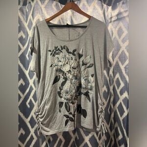 Style & Co. XL Follow Your Heart & Be Free Tee